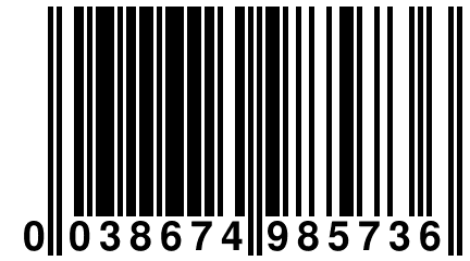 0 038674 985736