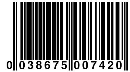 0 038675 007420