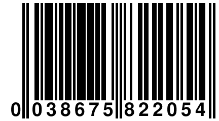 0 038675 822054