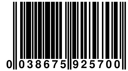 0 038675 925700