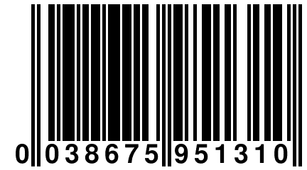 0 038675 951310