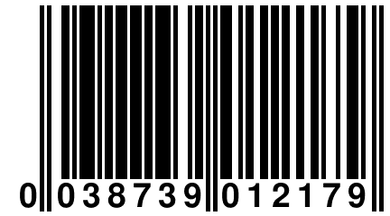 0 038739 012179