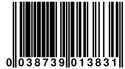 0 038739 013831