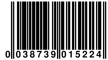 0 038739 015224