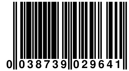 0 038739 029641