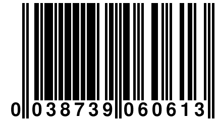 0 038739 060613