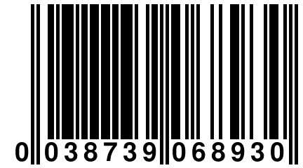 0 038739 068930