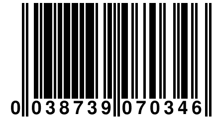 0 038739 070346