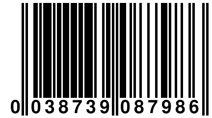 0 038739 087986