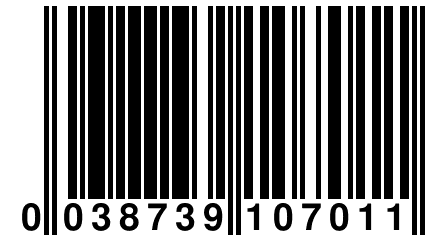 0 038739 107011