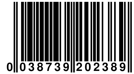 0 038739 202389