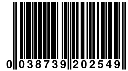 0 038739 202549