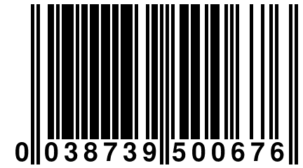 0 038739 500676