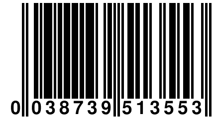 0 038739 513553