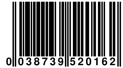 0 038739 520162