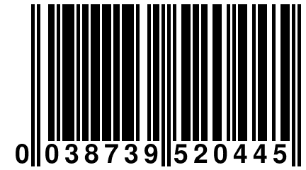 0 038739 520445