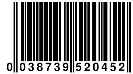 0 038739 520452