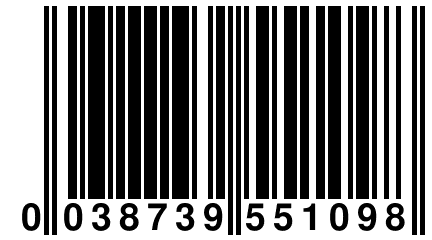 0 038739 551098