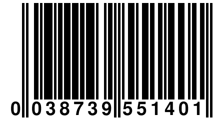 0 038739 551401