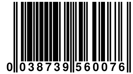 0 038739 560076