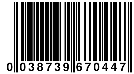 0 038739 670447