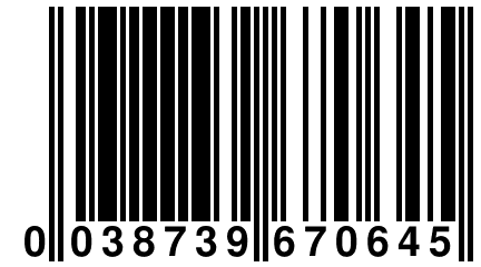 0 038739 670645