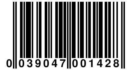 0 039047 001428