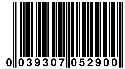 0 039307 052900