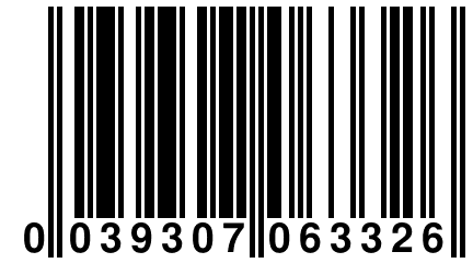 0 039307 063326