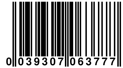 0 039307 063777