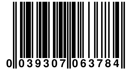 0 039307 063784