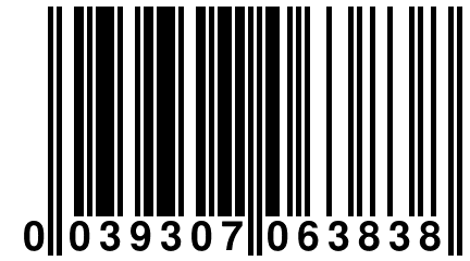 0 039307 063838