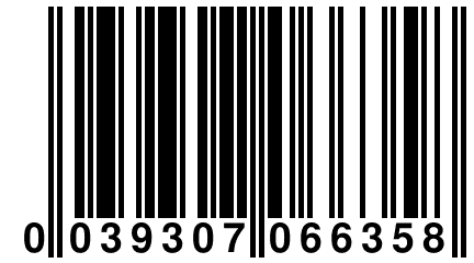 0 039307 066358