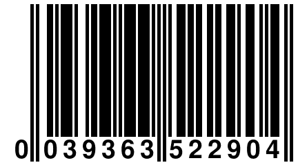 0 039363 522904