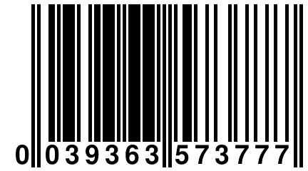 0 039363 573777