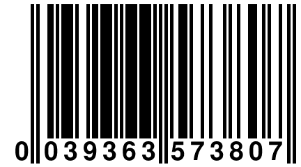 0 039363 573807