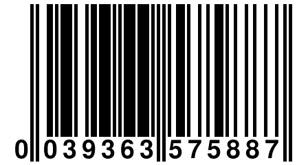 0 039363 575887