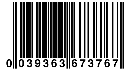 0 039363 673767