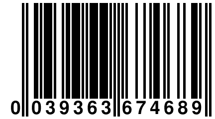 0 039363 674689