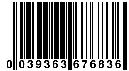 0 039363 676836