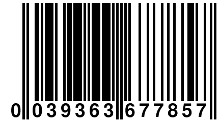 0 039363 677857