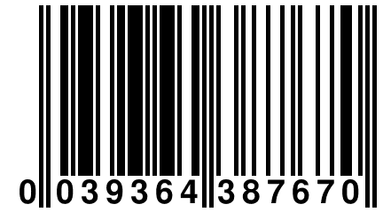 0 039364 387670