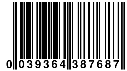 0 039364 387687