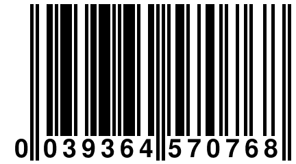 0 039364 570768