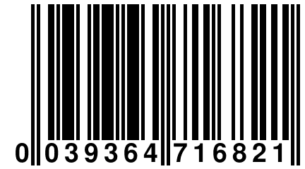 0 039364 716821