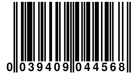 0 039409 044568