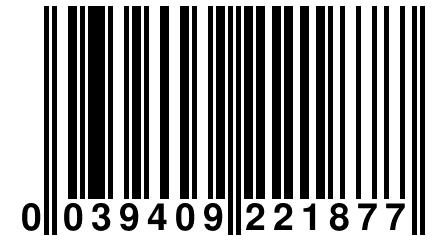 0 039409 221877