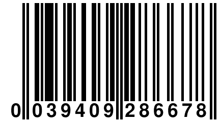 0 039409 286678