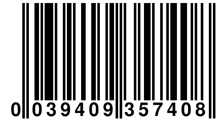 0 039409 357408