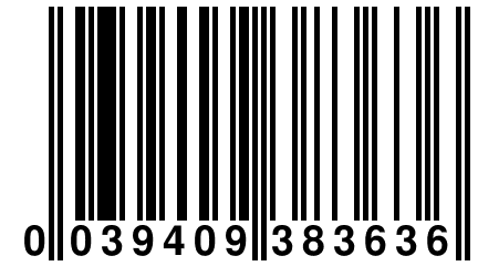 0 039409 383636